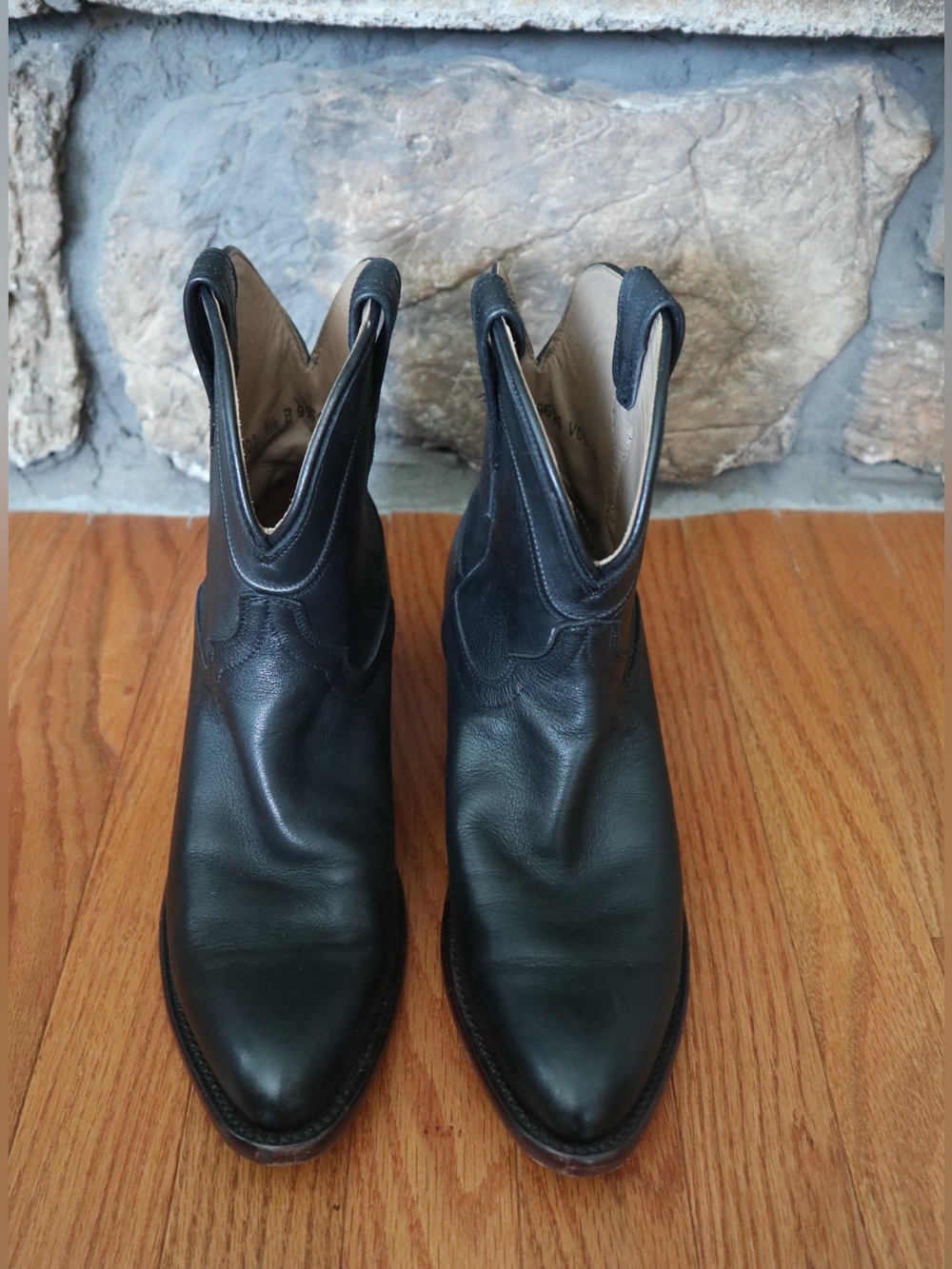 Tecovas “The Penny” black ankle western boot size 9.5B